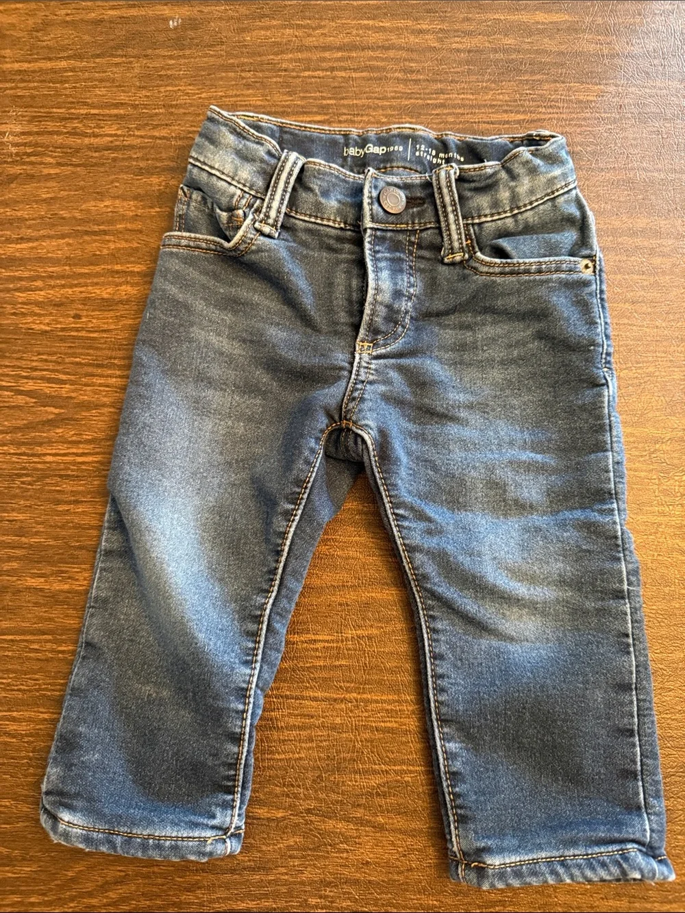 GAP Baby Denim Jeans in Faded Blue